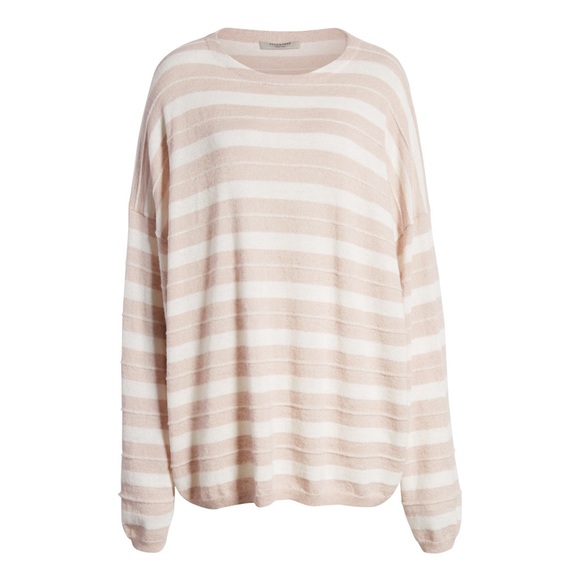 ALL SAINTS Cassia Stripe Boat Neck Sweater - Picture 3 of 7